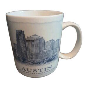 Starbucks Austin Capital of the Long Star State Coffee Mug Architecture Series